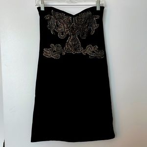 Black free people mini dress